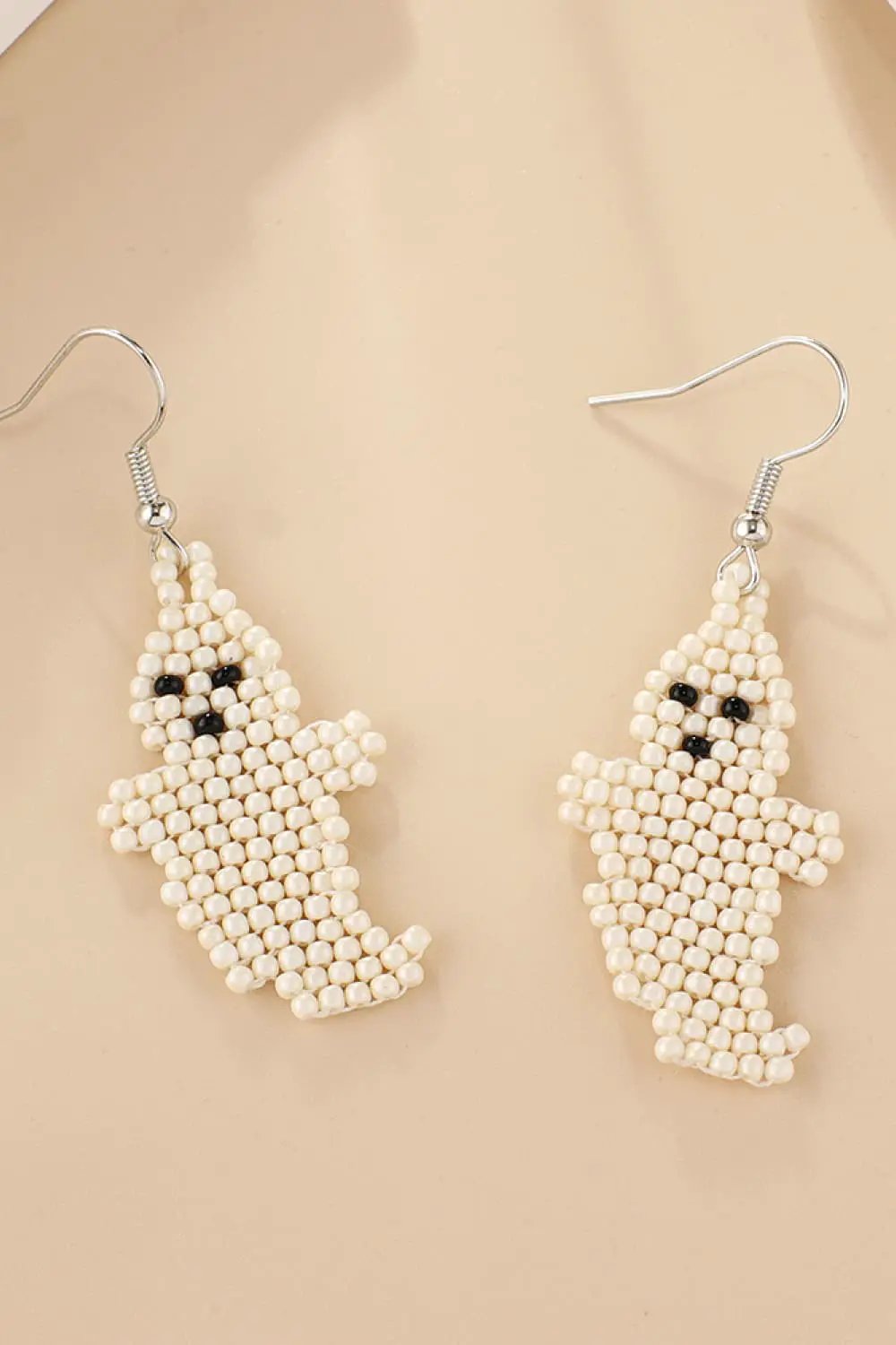 Beaded Dangle Earrings by Trendsi