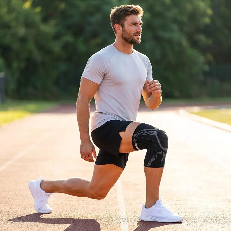 Adjustable Smart-Knob Knee Brace — Patella Gel Pad, Side Stabilizers, Compression Support for Pain Relief & Recovery by eprolo