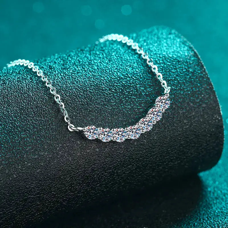 1.4 Carat Moissanite 925 Sterling Silver Necklace by Trendsi