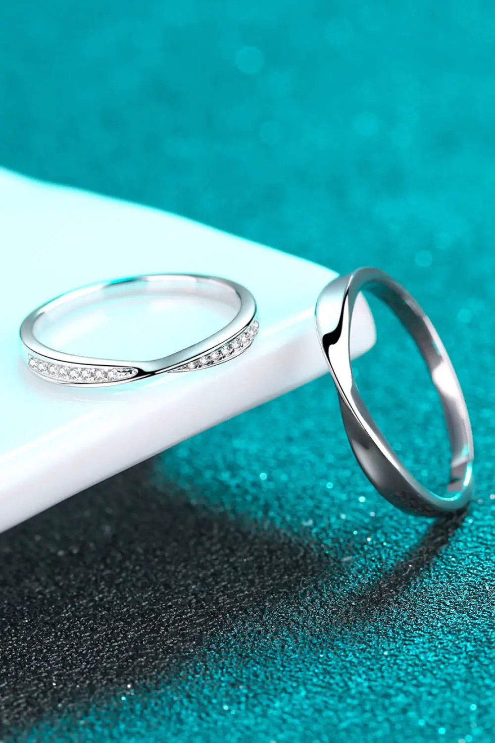Minimalist 925 Sterling Silver Ring by Trendsi