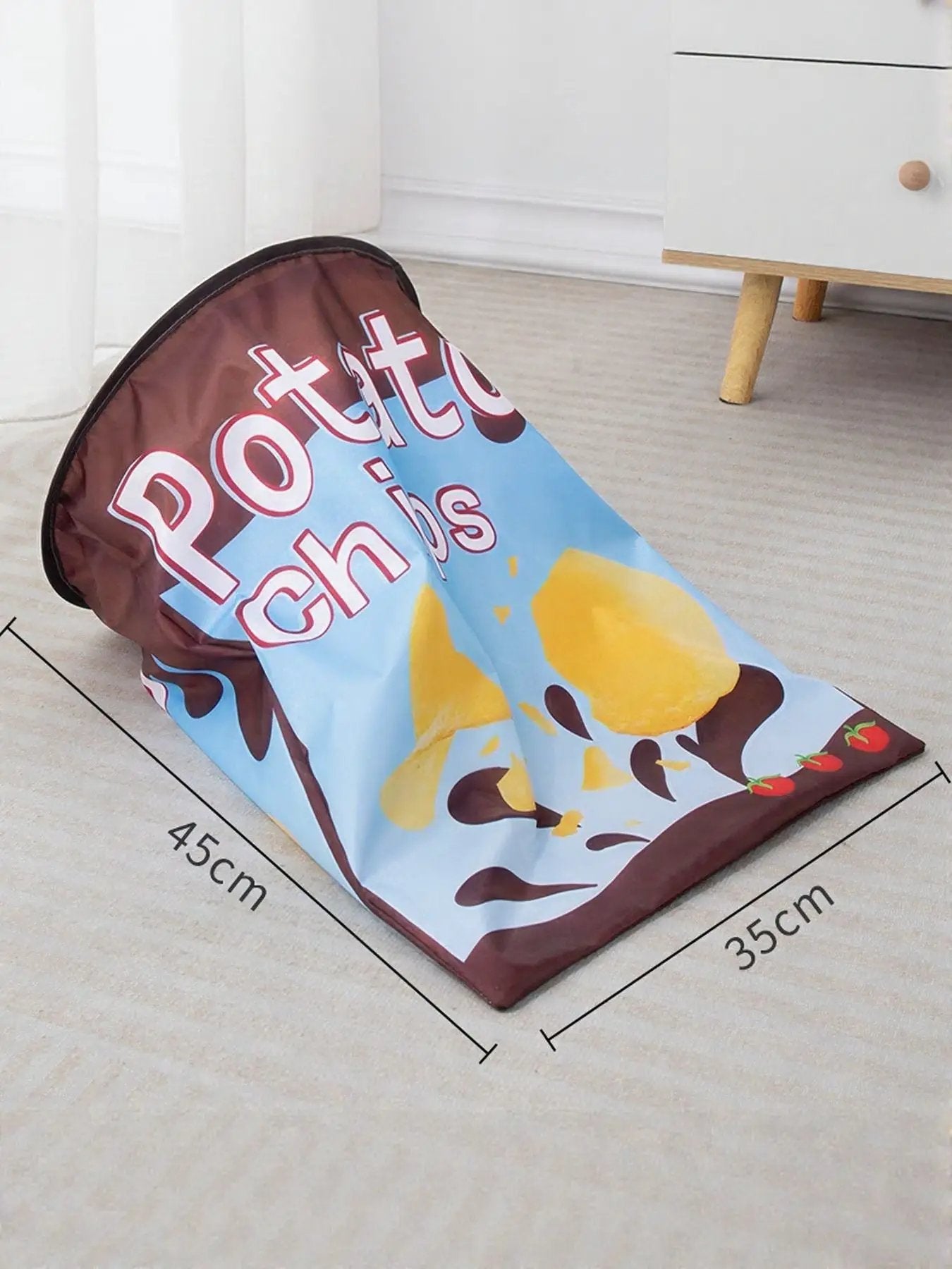 Collapsible Printed Cat Tunnel Toy by Trendsi