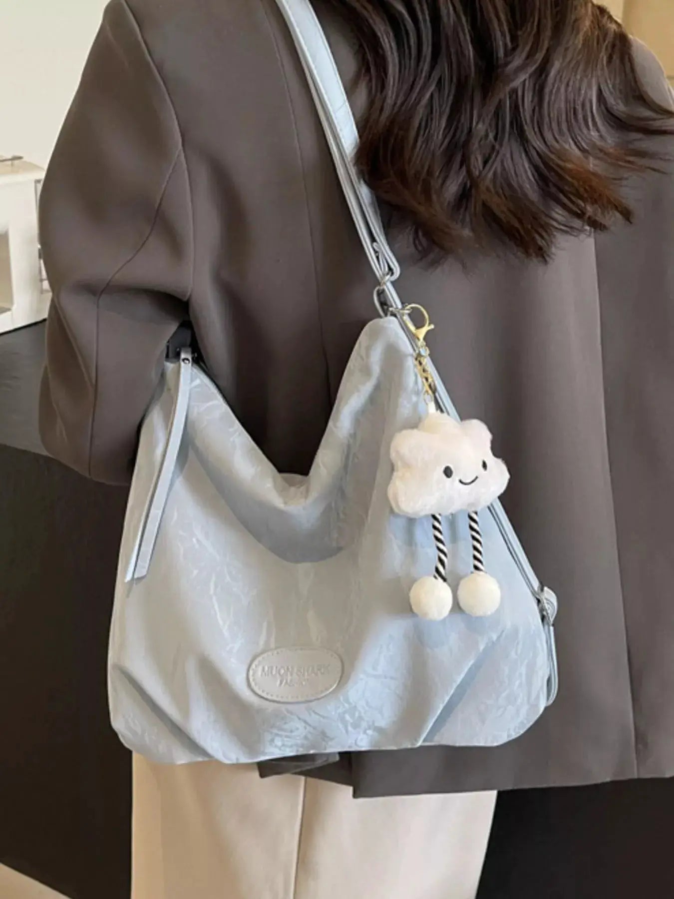 PU Leather Shoulder Bag by Trendsi