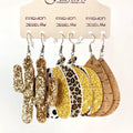 PU Earrings Set by Trendsi