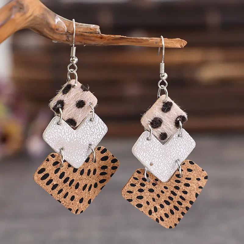 Alloy Drop Earrings by Trendsi