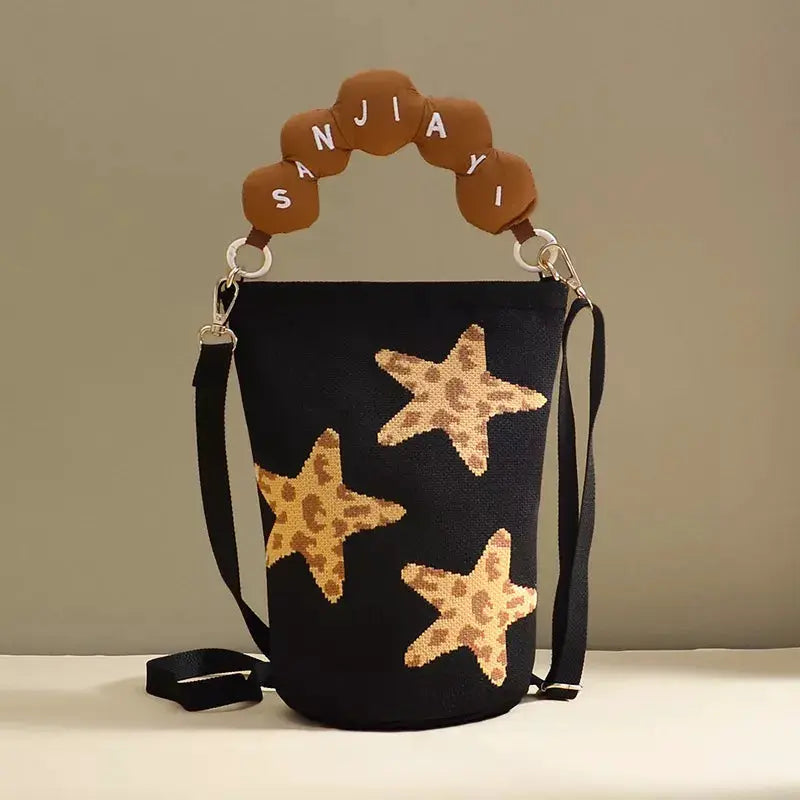 Cartoon Bucket Crossbody Bag by Trendsi