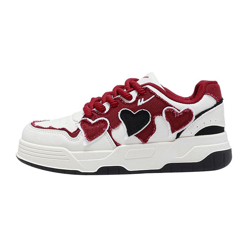 Love single shoe dopamine design sense thick soled shoes for women