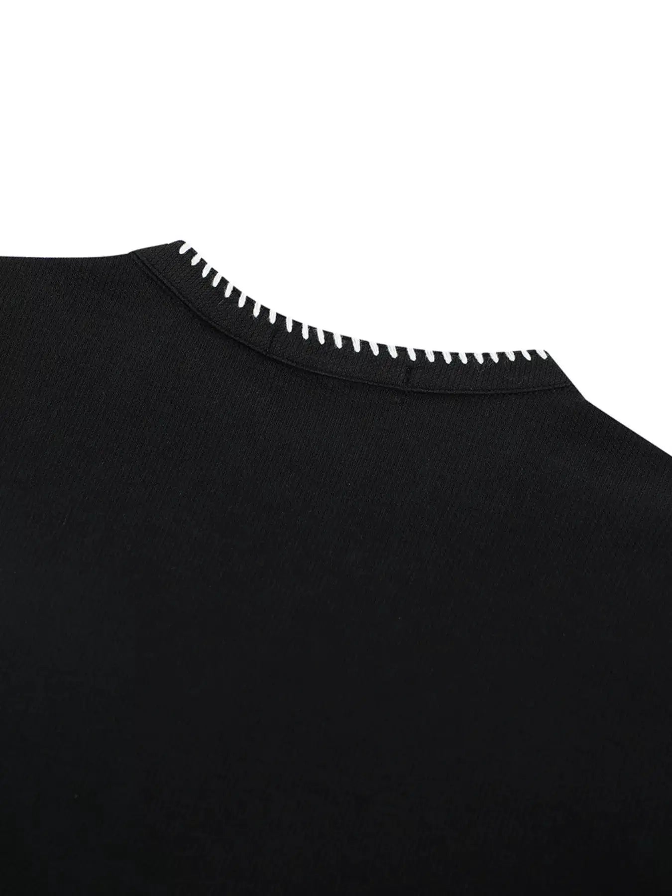 Men's Notched Short Sleeve Top by Trendsi