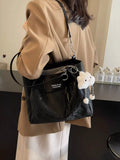 PU Leather Shoulder Bag by Trendsi