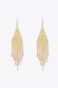 Beaded Dangle Earrings by Trendsi