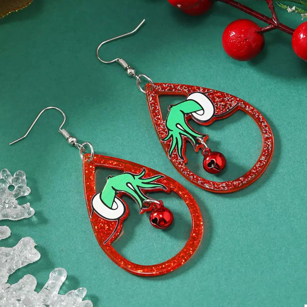 Halloween Teardrop Earrings by Trendsi