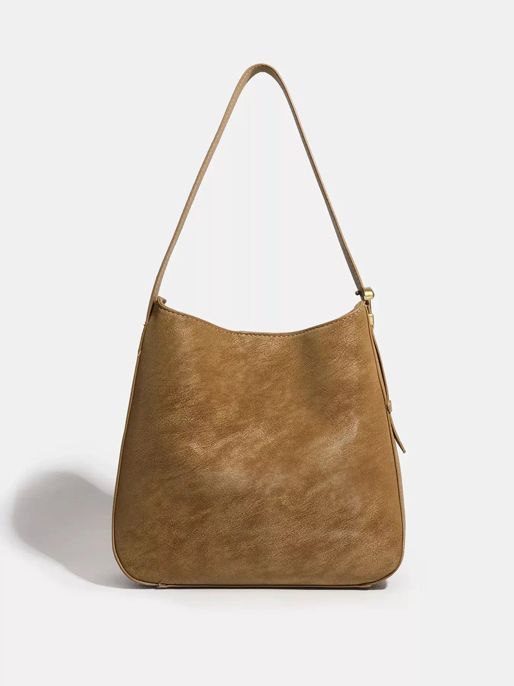 Casual Faux Leather Shoulder Bag by Trendsi