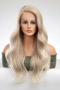 13*2" Lace Front Wigs Synthetic Long Wave 25" 150% Density by Trendsi