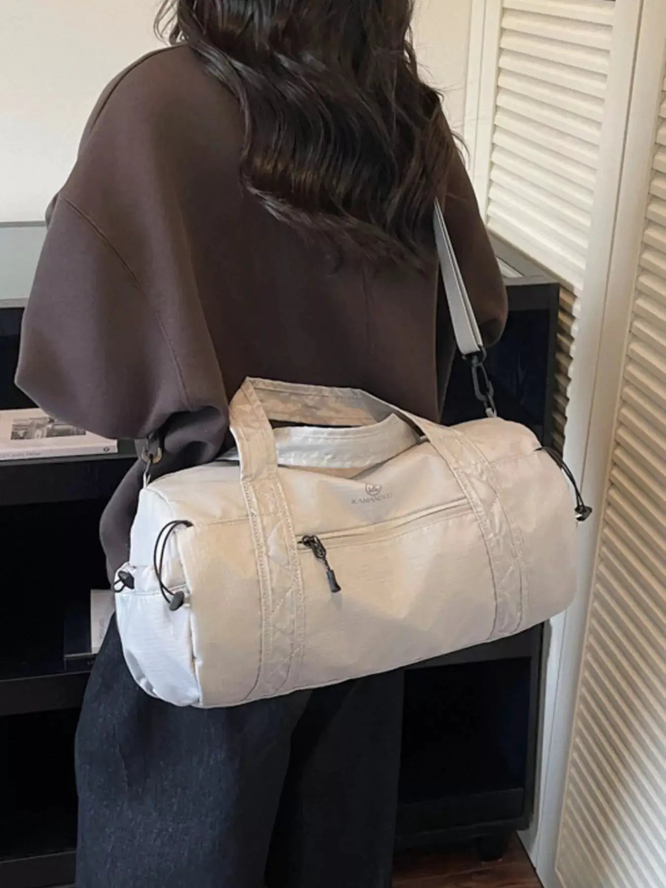 Lightweight Nylon Travel Bag by Trendsi