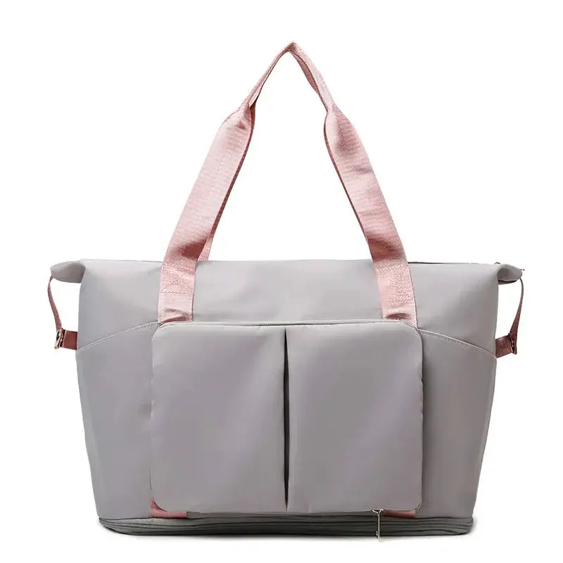 Oxford Cloth Multi Pocket Travel Bag by Trendsi