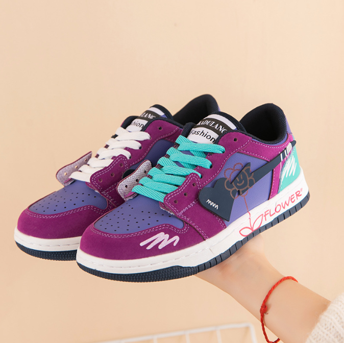 New Board Shoes Ins Fashion Shoes Men Shoes New Original niche Sunflower Lovers Sports Skateboarding Shoe Trend