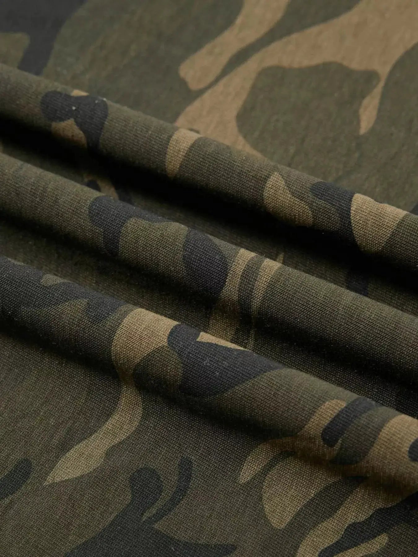 Men's Camouflage Print Short Sleeve T-Shirt by Trendsi