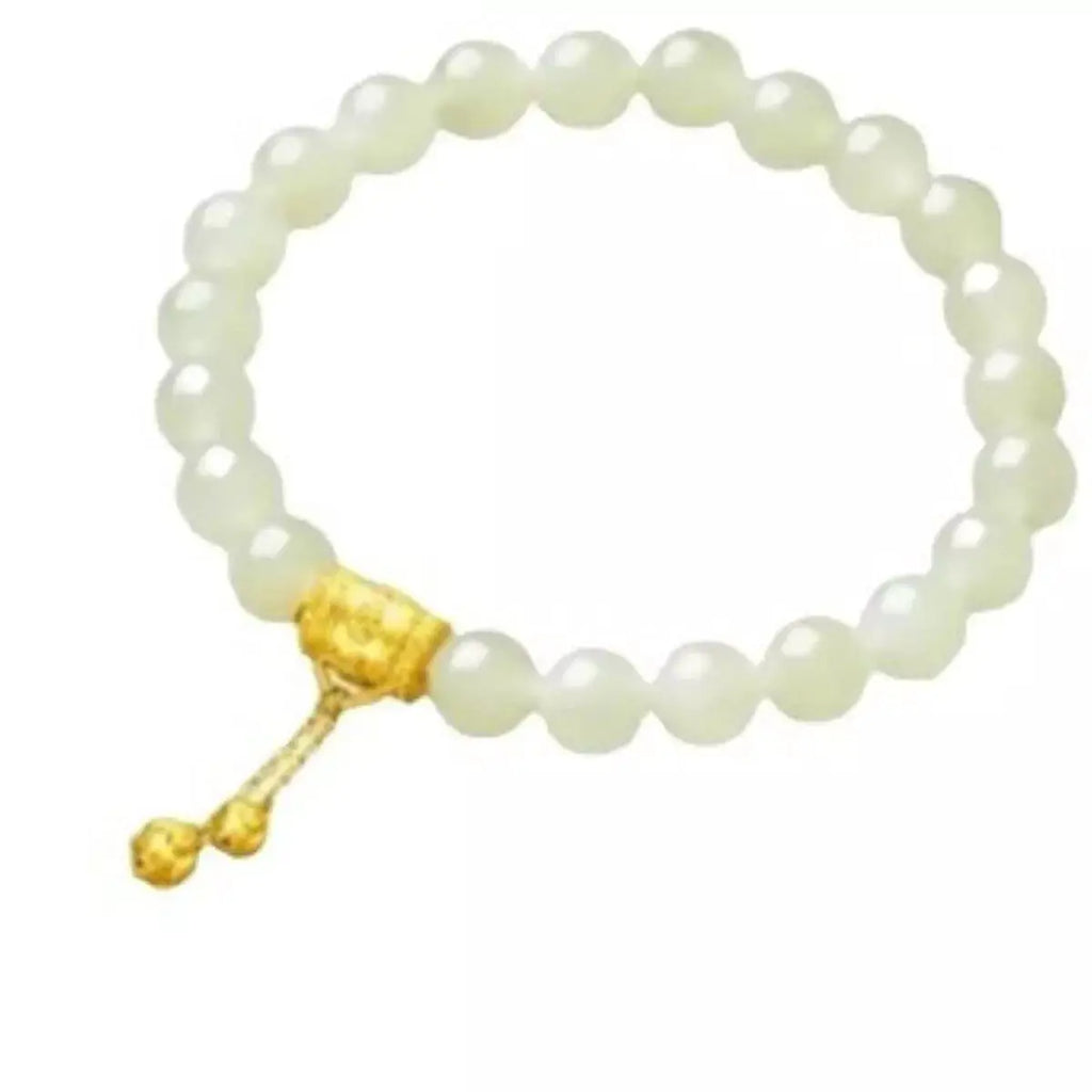 18K Gold-Plated Bead Bracelet by Trendsi