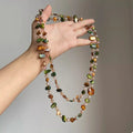 Multi-Color Beaded Necklace by Trendsi