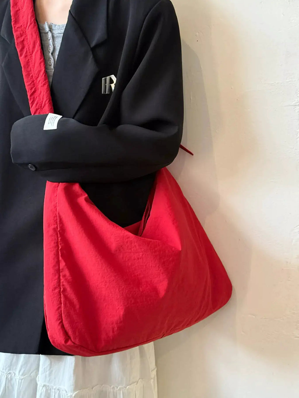 Ruched Handle Crossbody Bag by Trendsi