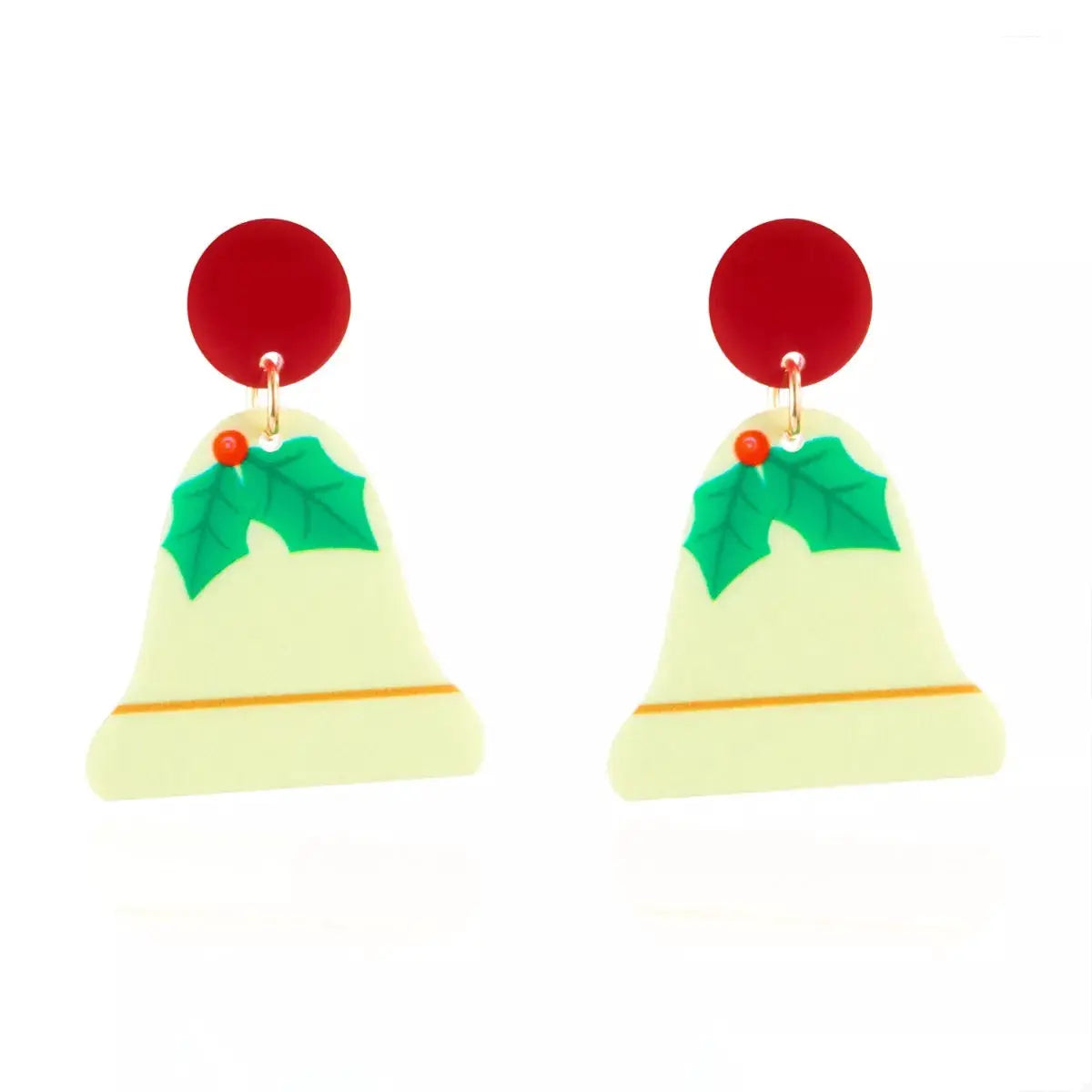Christmas Acrylic Dangle Earrings by Trendsi