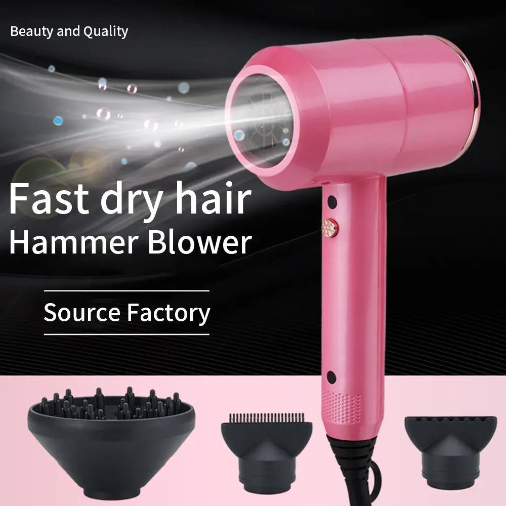 Hair Dryer Household Hammer Hair Dryer Hair Salon High Power Hair Dryer Hotel 110v Small Appliances by eprolo