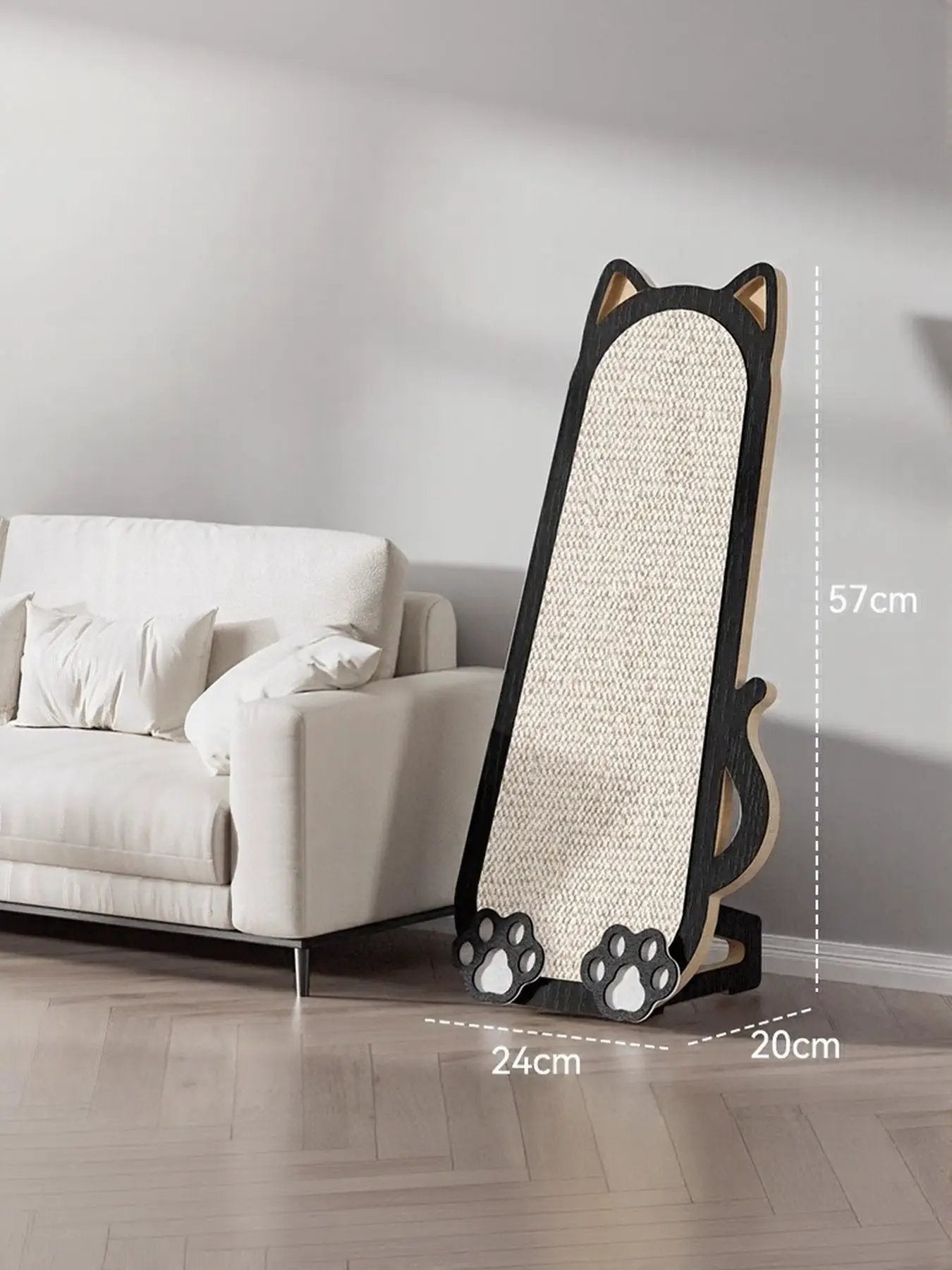 Cat-Shaped Scratching Post by Trendsi
