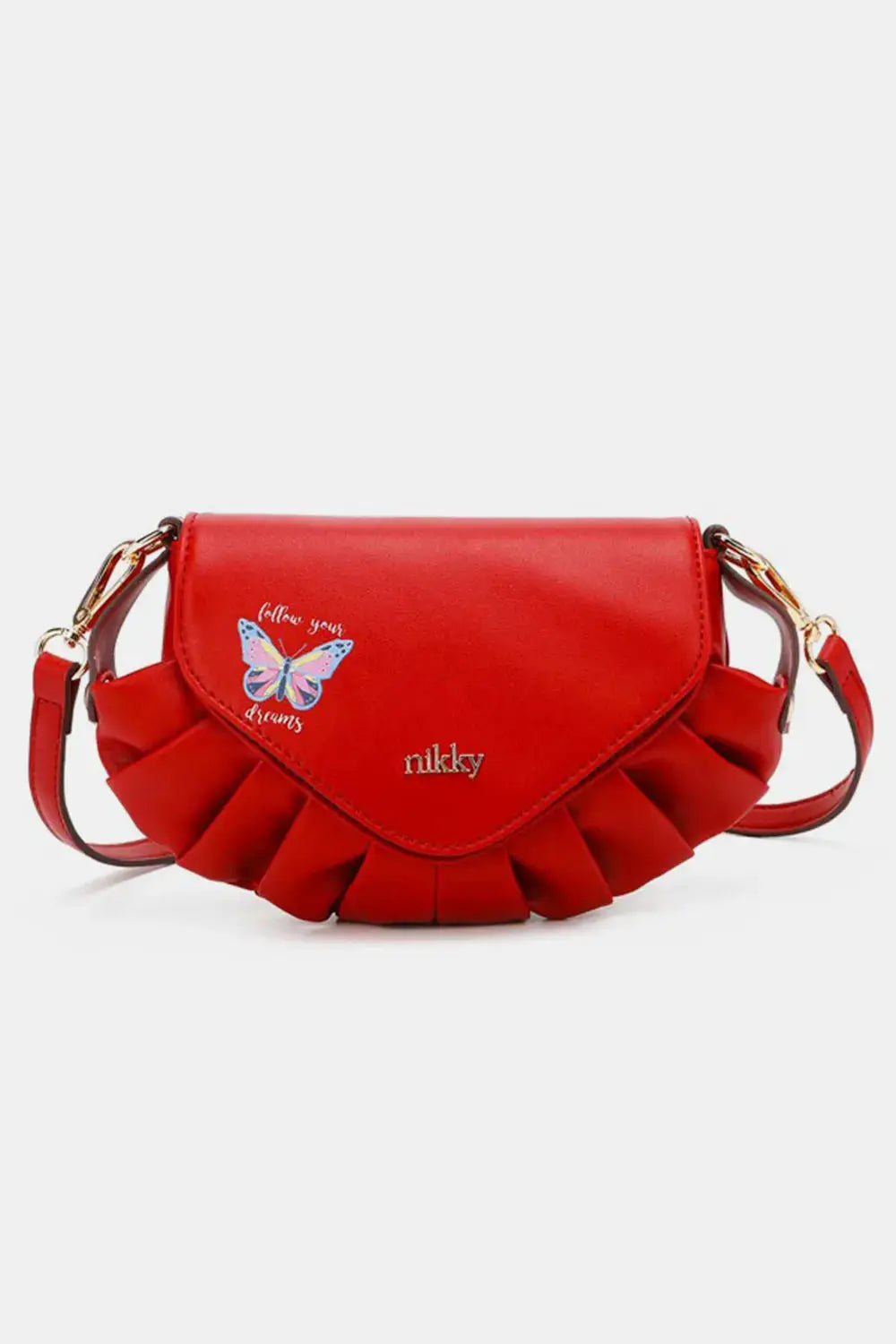 Nicole Lee USA Graphic Crossbody Bag by Trendsi