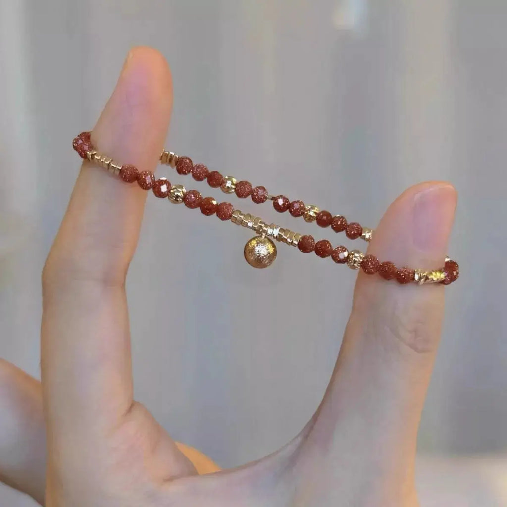 Lightweight Beaded Charm Bracelet by Trendsi