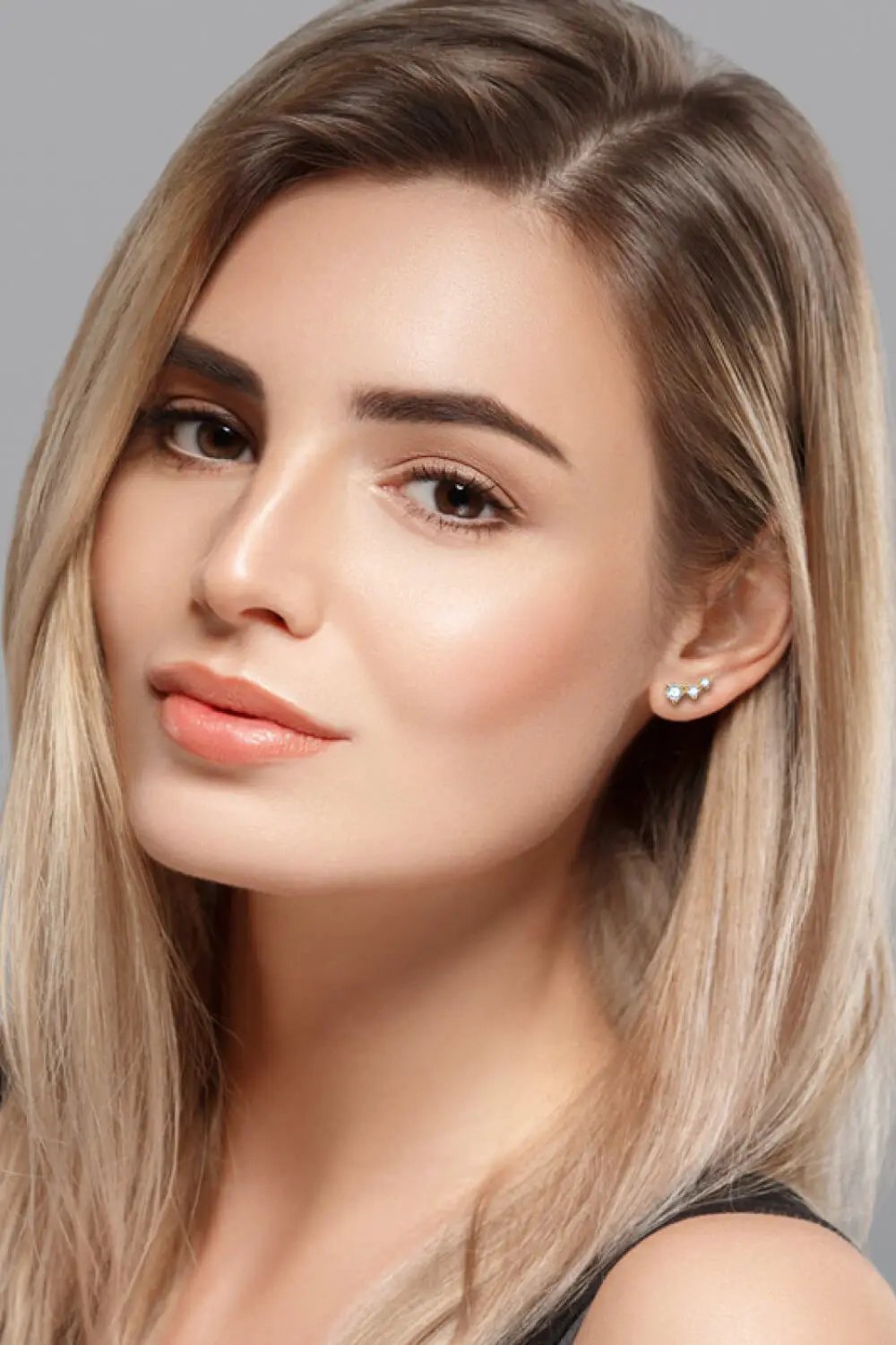 Adored Your Way Moissanite Stud Earrings by Trendsi