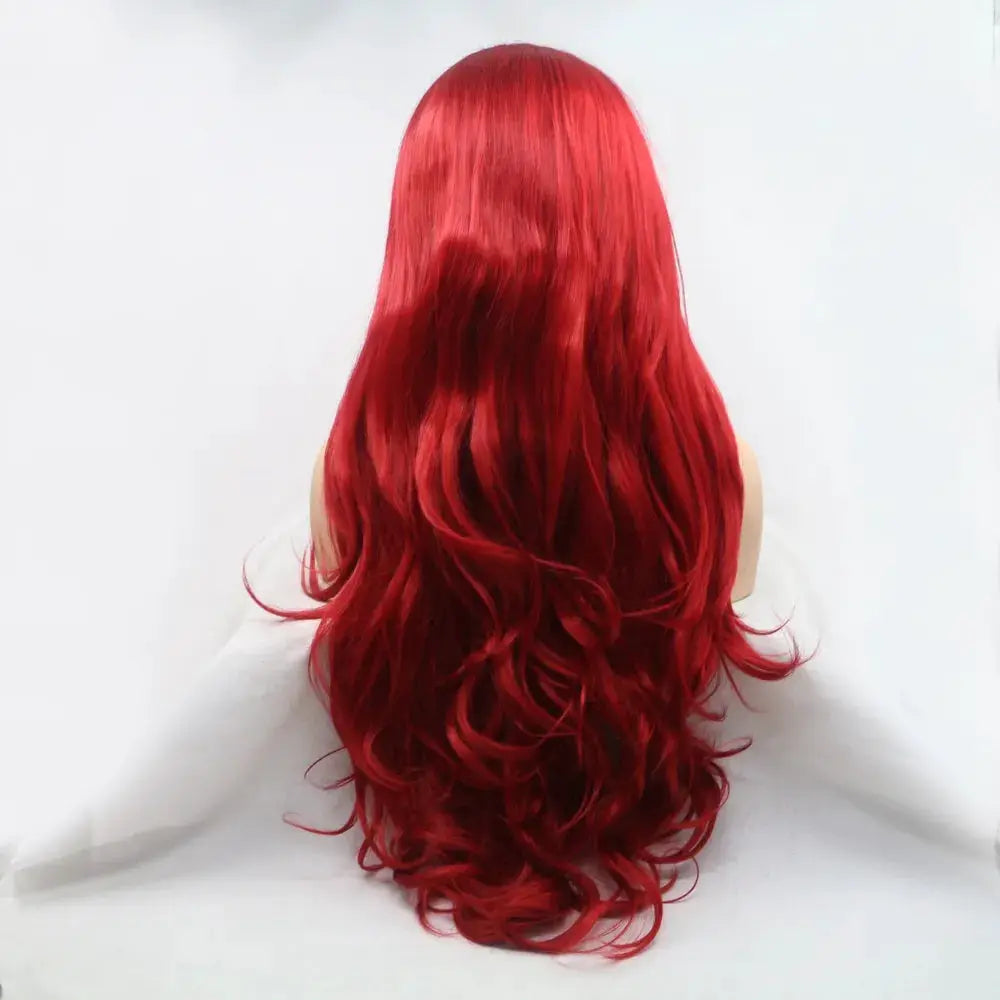 13*3" Lace Front Wigs Synthetic Long Wavy 24" 130% Density by Trendsi