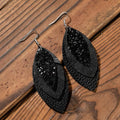 PU Leather Drop Earrings by Trendsi