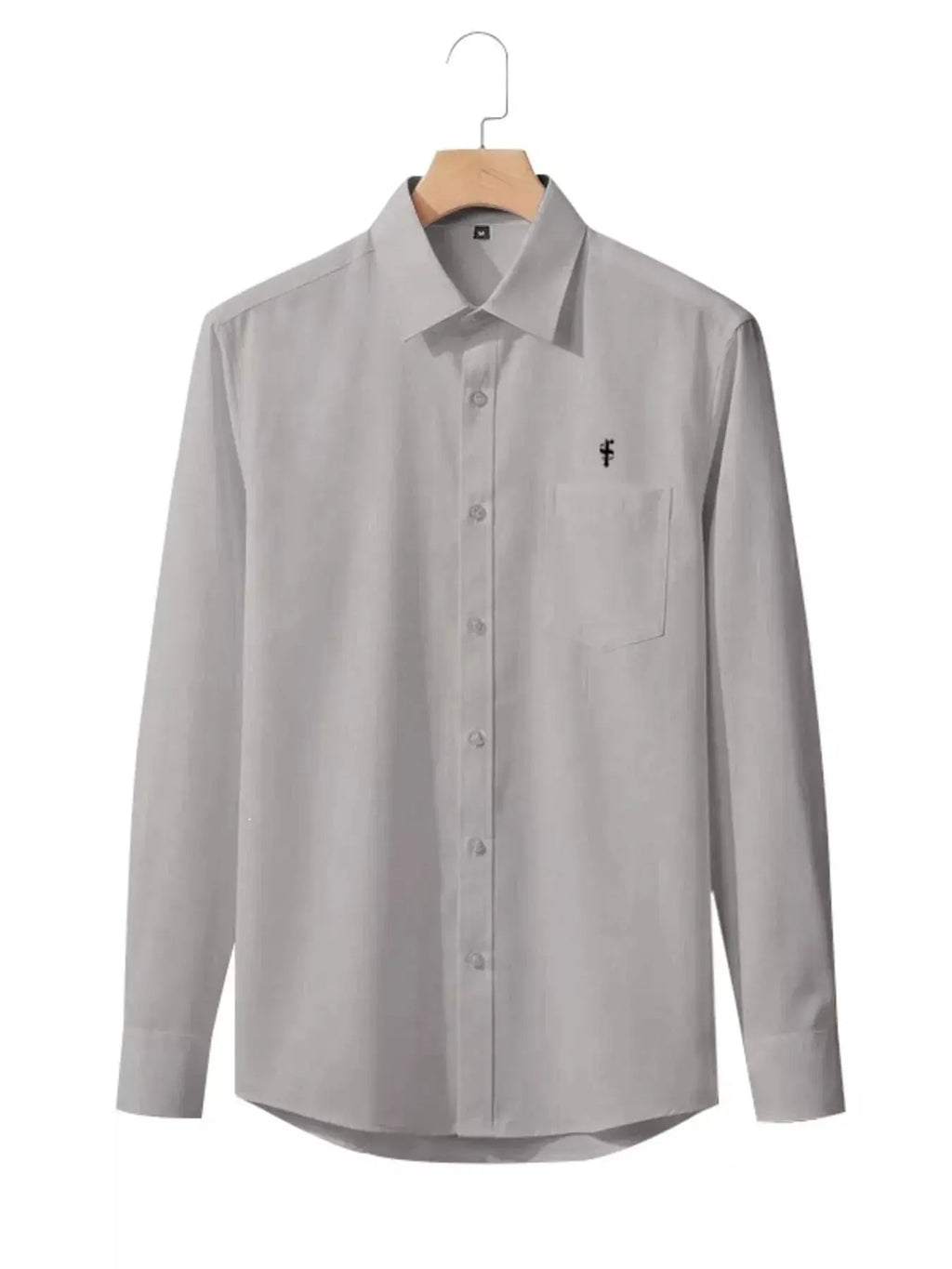 Men's Full Size Slim Fit Button Up Shirt Plus Size by Trendsi