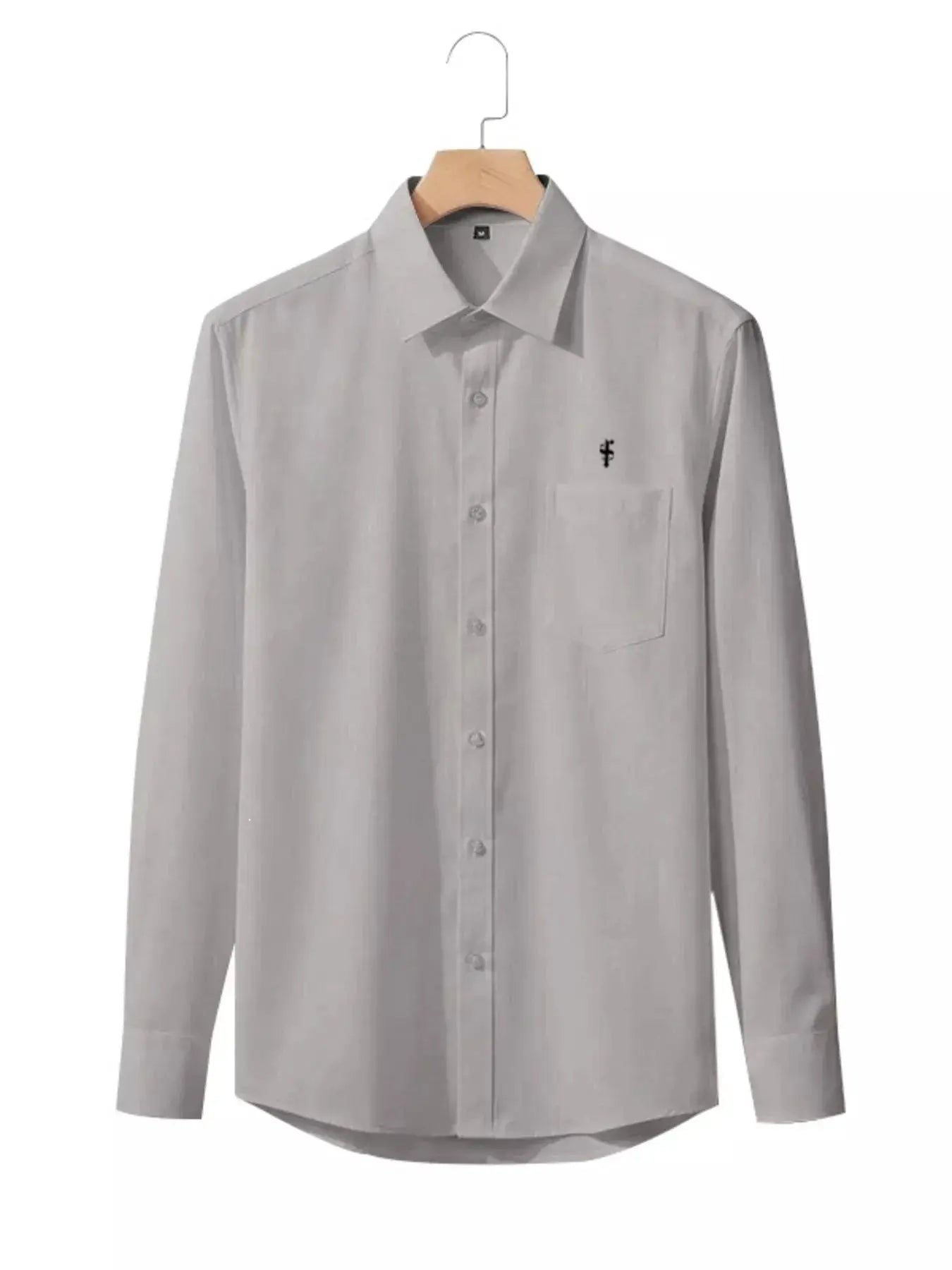 Men's Full Size Slim Fit Button Up Shirt Plus Size by Trendsi