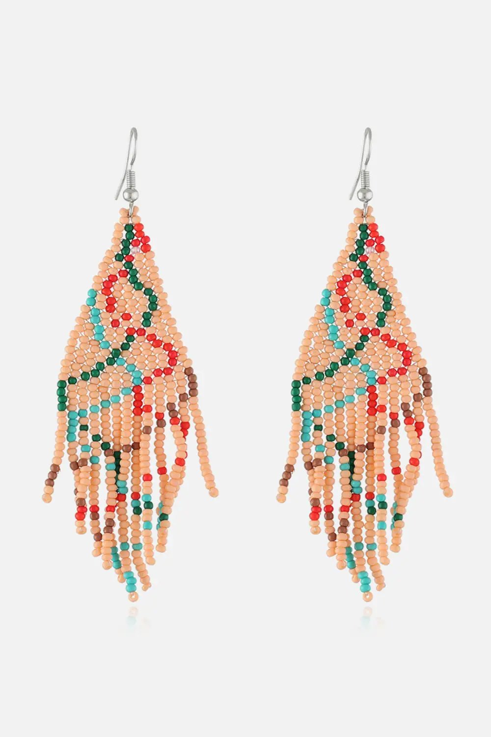 Christmas Beaded Earrings by Trendsi