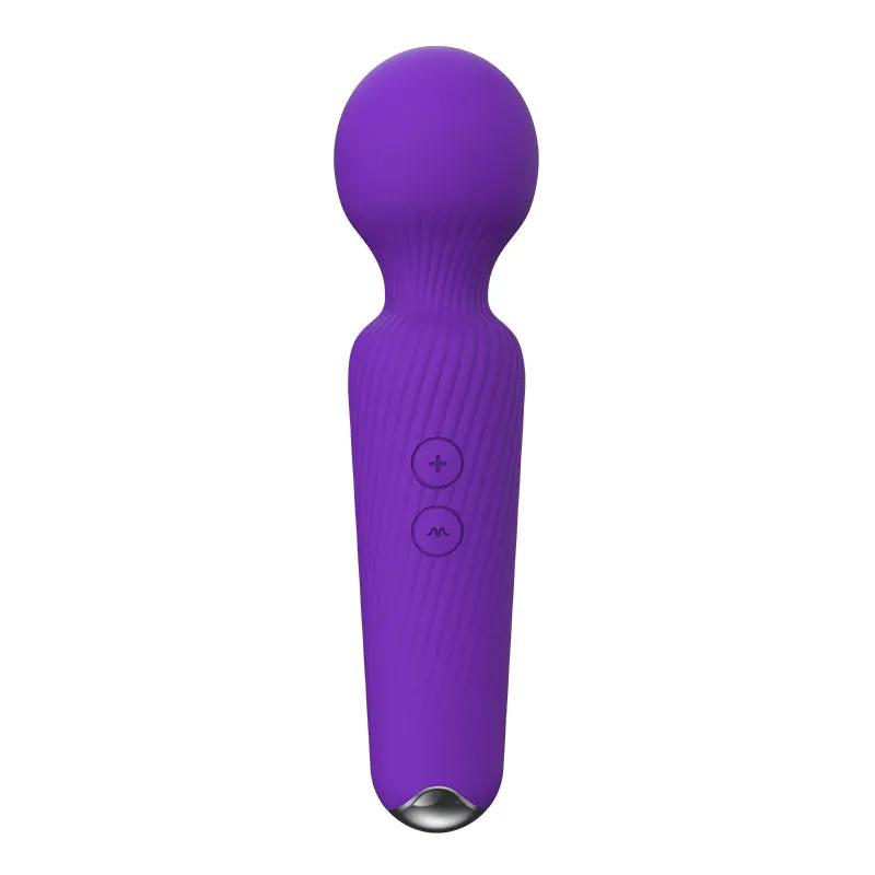 Female Vibrator AV Massage G Spot Masturbator Powerful Vibration Waterproof Silicone Female Sex Appliance by eprolo