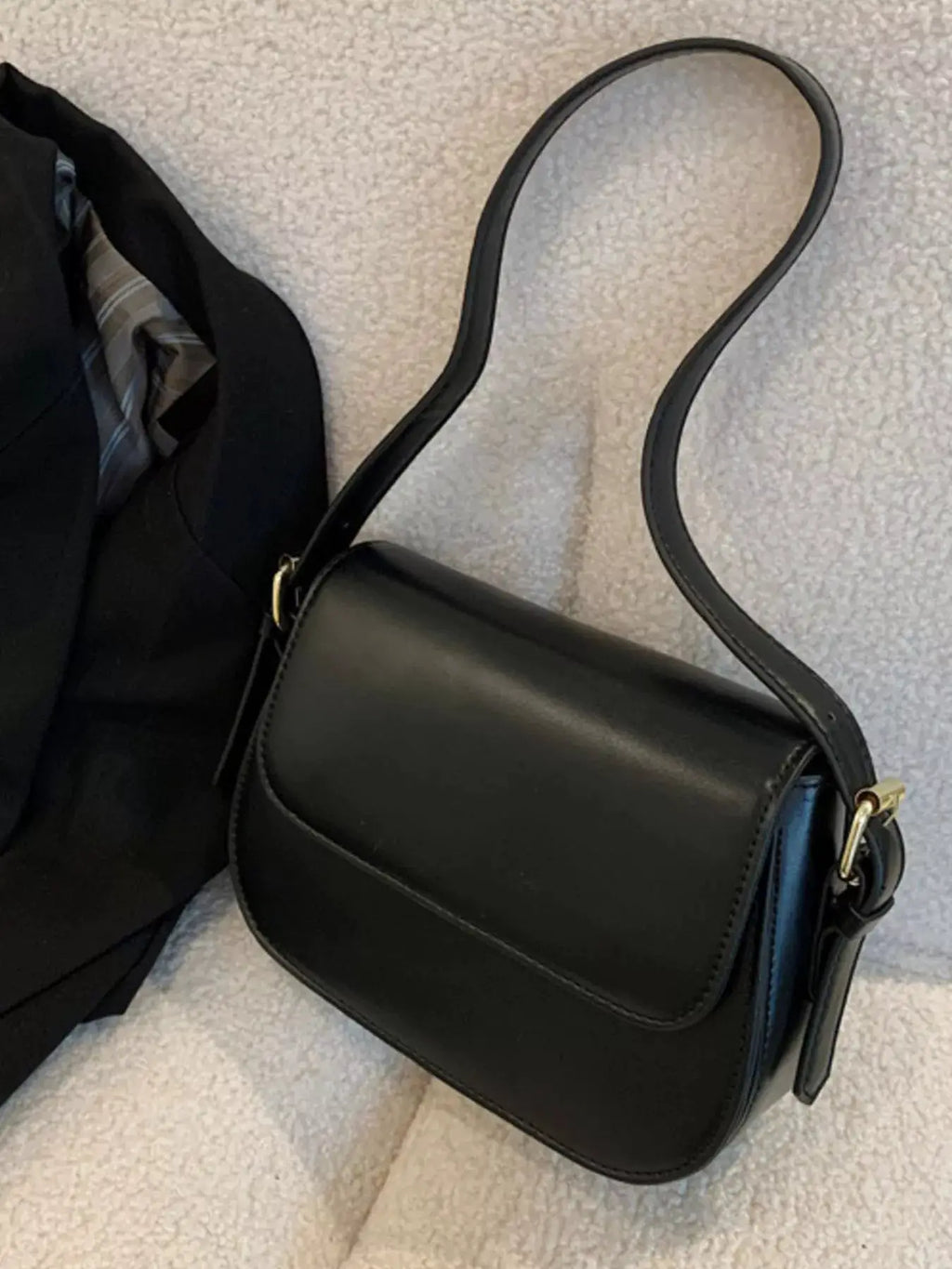 PU Leather Shoulder Bag by Trendsi