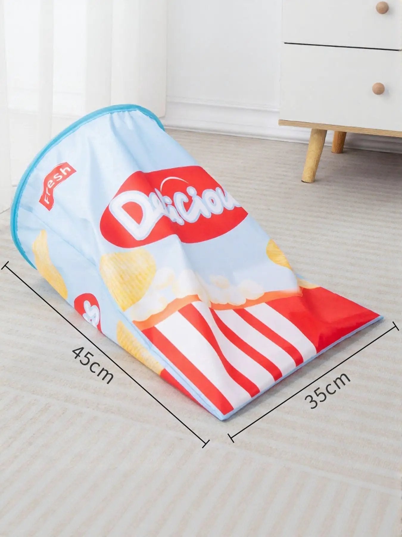 Collapsible Printed Cat Tunnel Toy by Trendsi