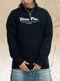 Men's Class Five Graphic Long Sleeve T-Shirt by Trendsi