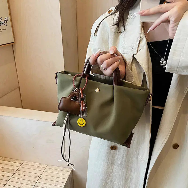 Nylon Waterproof Mini Handbag by Trendsi