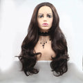 13*3" Lace Front Wigs Synthetic Long Wavy 24" 130% Density by Trendsi