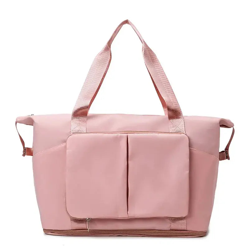 Oxford Cloth Multi Pocket Travel Bag by Trendsi