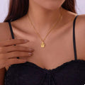 Halloween Ghost Pendant Necklace by Trendsi