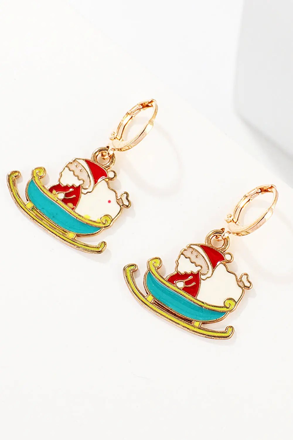 Christmas Theme Alloy Earrings by Trendsi
