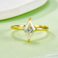 2 Carat Moissanite 925 Sterling Silver Ring by Trendsi