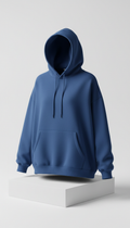 Oversized Ink Blue Hoodie
