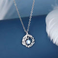 925 Sterling Silver Pendant Necklace by Trendsi