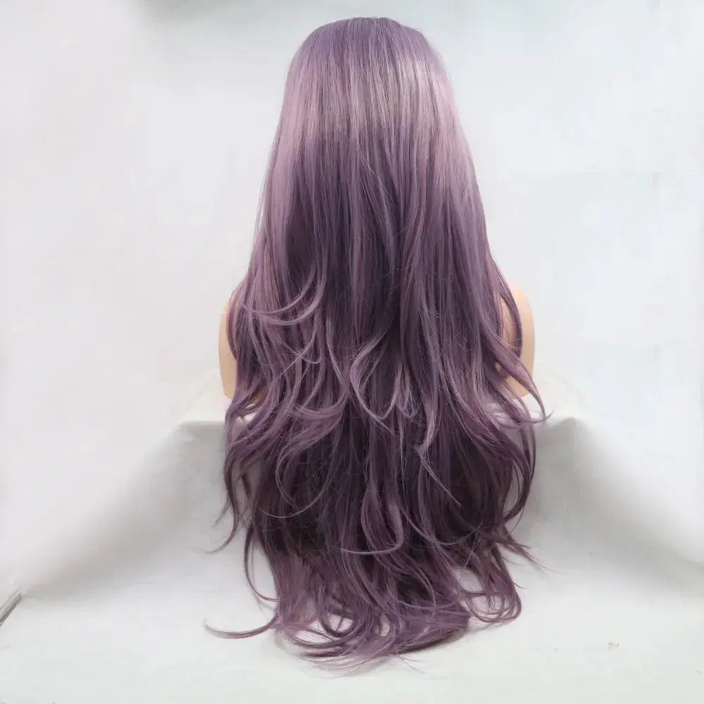 13*3" Lace Front Wigs Synthetic Long Wavy 24" 130% Density by Trendsi