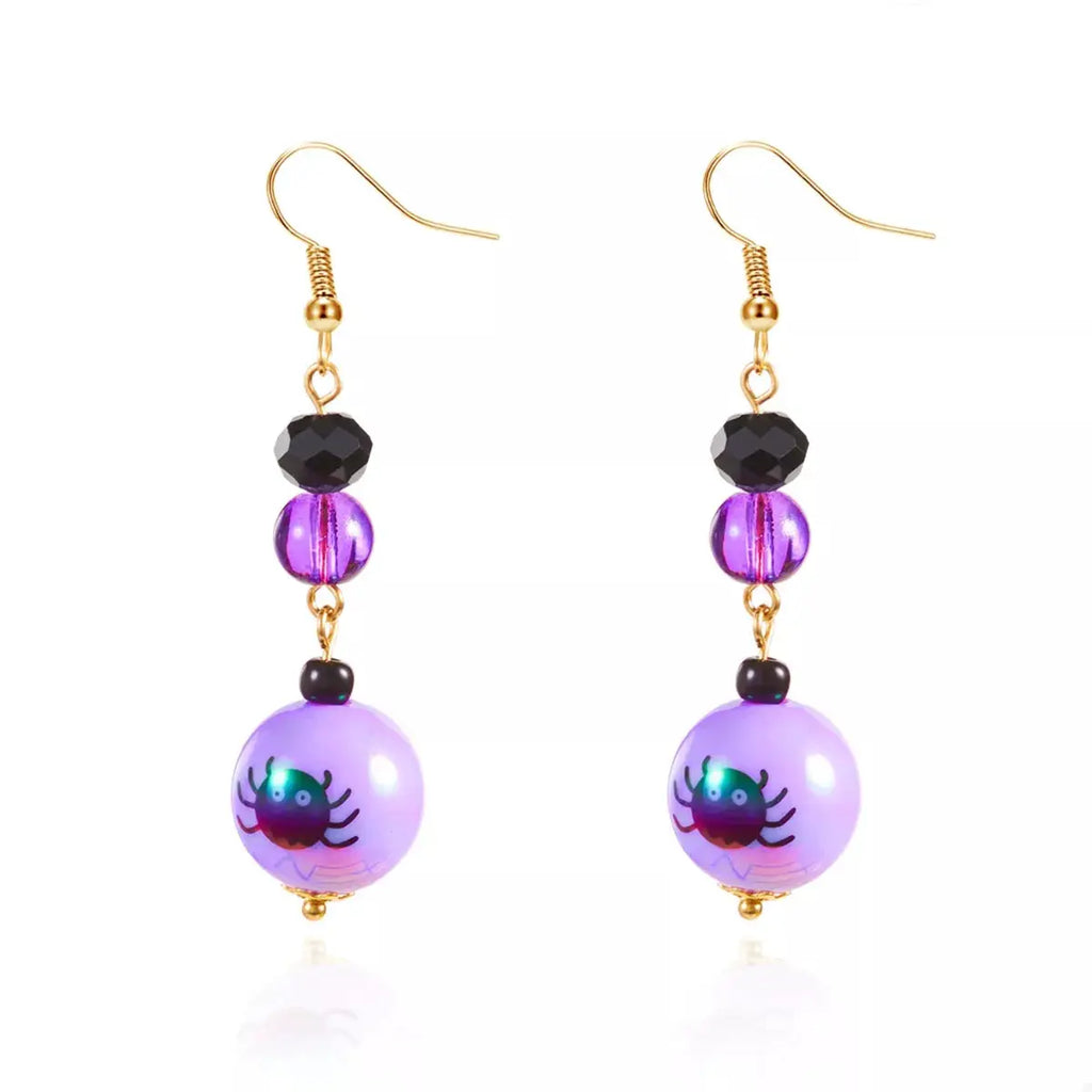 Halloween Acrylic Drop Earrings by Trendsi