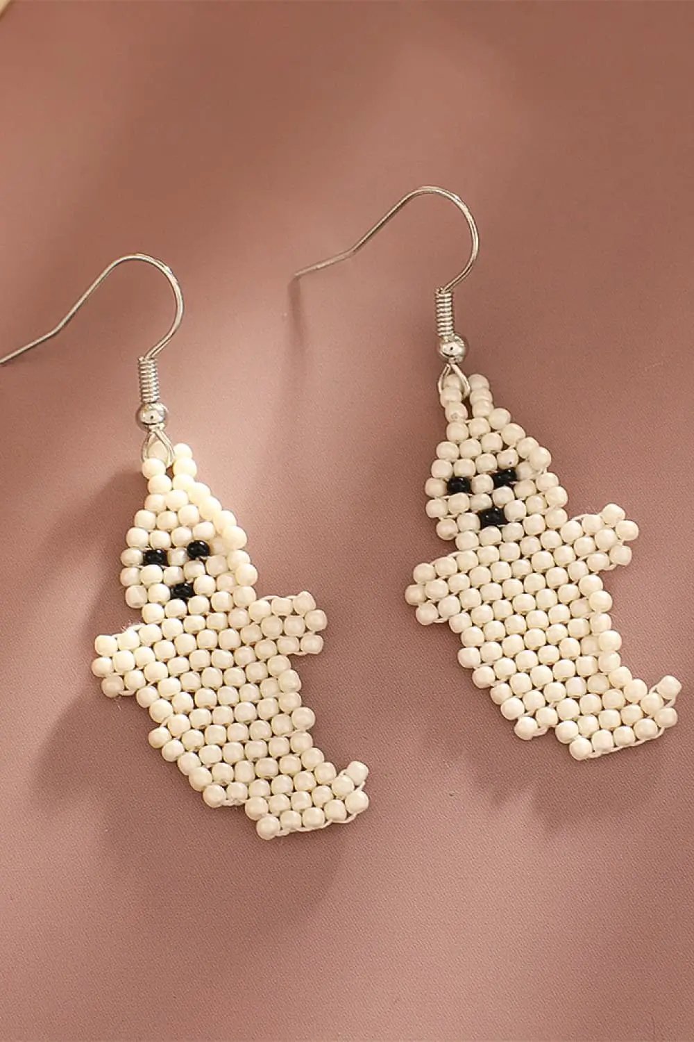 Beaded Dangle Earrings by Trendsi