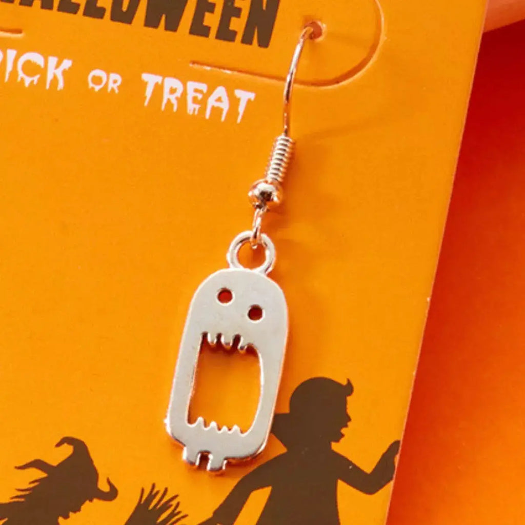Halloween Asymmetrical Drop Earrings by Trendsi